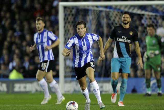 Sam Hutchinson got more excitement from Sheffield Wednesdays defeat of Arsenal than he did being a non-playing member of Chelseas successful squads (Picture: Steve Ellis).