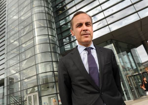 Decisions: Bank of England Governor Mark Carney made a pledge over rates. Picture: bruce rollinson