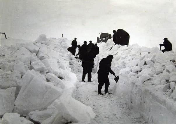 Tan Hill, January 1963

Snowplough on the Reeth-Brough Road.