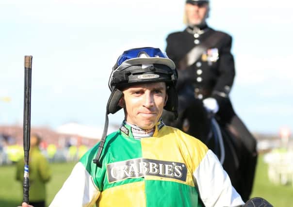 LEIGHTON ASPELL: Won the big race at Aintree this year aboard Many Clouds.