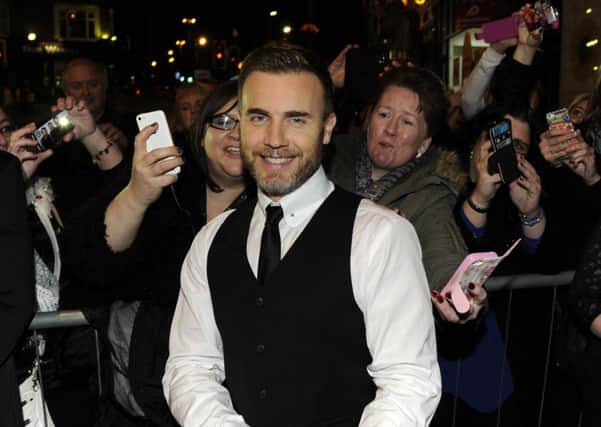 Gary Barlow at the press night performance of 'The Girls' at the Grand Theatre, Leeds.  Picture by Bruce Rollinson