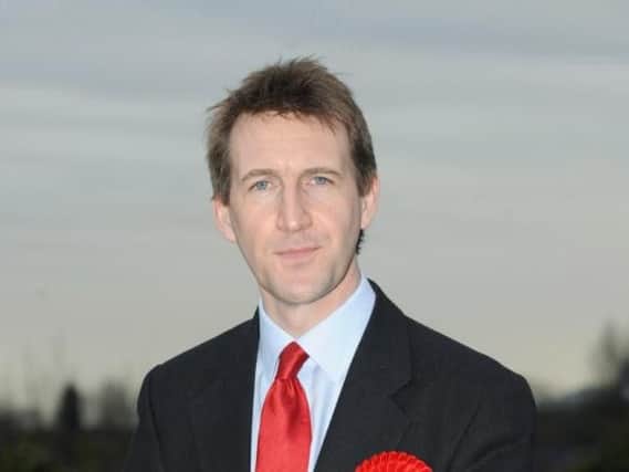 MP for Barnsley Central, Dan Jarvis, who voted for air strikes in Syria.
