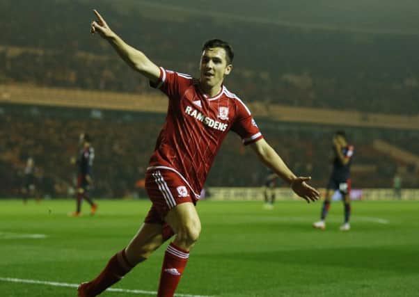 Middlesbrough's Stewart Downing.