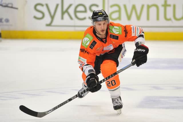 Sheffield Steelers' captain Jonathan Phillips is mssing for this weekend as he recovers from a hernia operation. Picture: Dean Woolley.