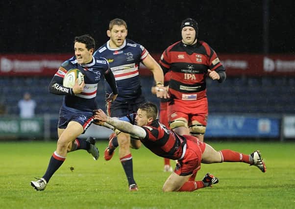 Doncaster Knights' Paul Jarvis in action. Picture: Scott Merrylees