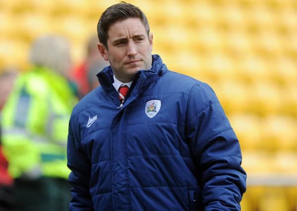 ON THE LOOKOUT: 
Barnsley manager Lee Johnson.
 Picture: Jonathan Gawthorpe.