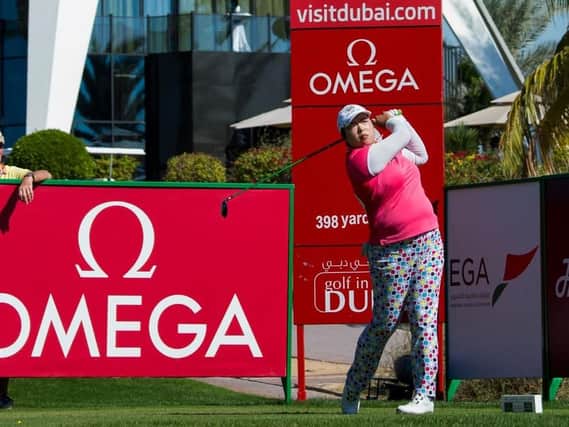 Shanshan Feng of China has a two-shot lead over England's Dame Laura Davies.
