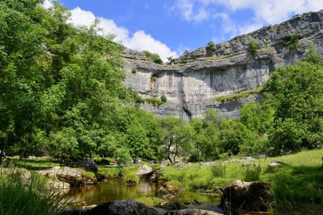 Malham looking up the river towards the cove. Picture: RPY