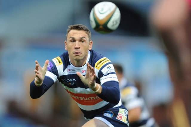 Yorkshire Carnegie's 
Kevin Sinfield.