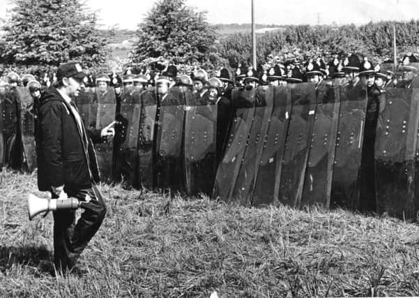 Flashback to the Battle of Orgreave in 1984, when NUM members clashed with police