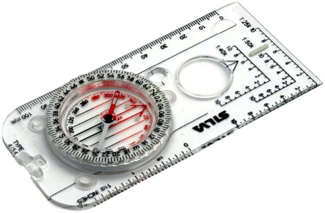 The Silva Expedition 4 base plate compass