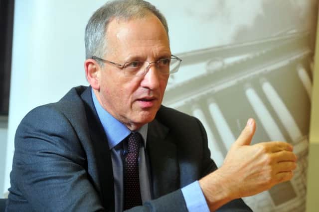 15 December 2015.......   Sir Jon Cunliffe a member of the Bank of England committee that sets interest rates. Picture Tony Johnson
