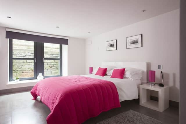 The cellar was turned into a guest bedroom with en suite, utility and office spaces.