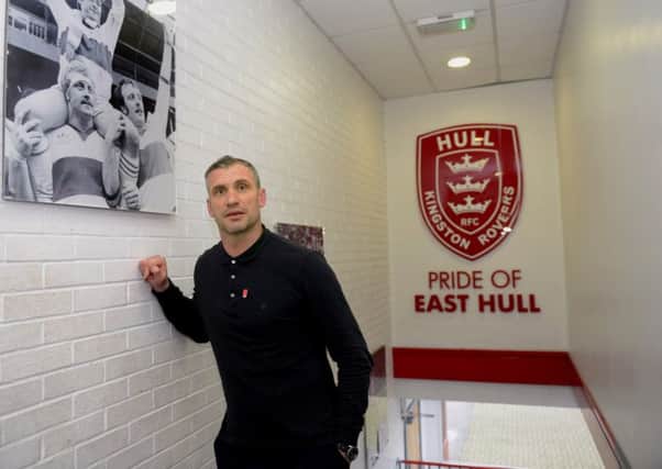 Jamie Peacock is settling into his new role as head of rugby with Hull KR.