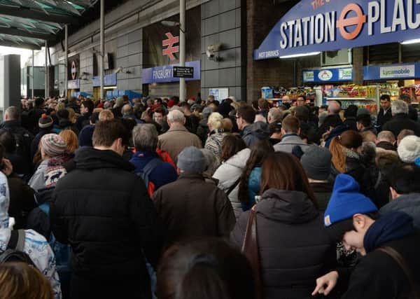 Stranded passengers last Christmas when engineering work on the East Coast Main Line over-ran and caused travel chaos.