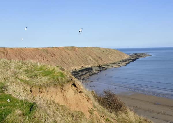 Views out towards Filey Brigg, from where the new coastal path will start when it is complete.   Pic: Richard Ponter