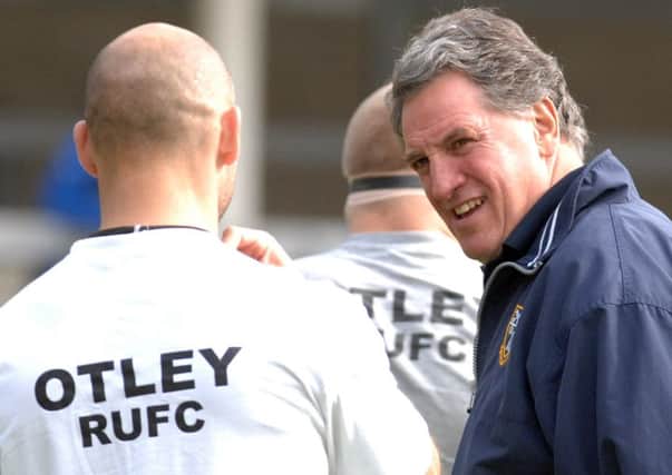 Otley director of rugby Peter Clegg.