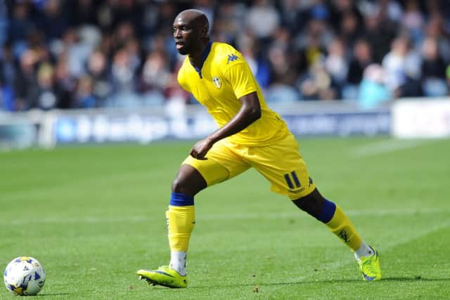 Leeds United's Souleymane Doukara.
 Picture: Jonathan Gawthorpe.