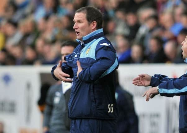 FAMILIAR FACE: Simon Grayson, during his time at Leeds United.   Picture: Bruce Rollinson
