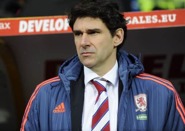 Middlesborough manager Aitor Karanka
.  Picture: Bruce Rollinson