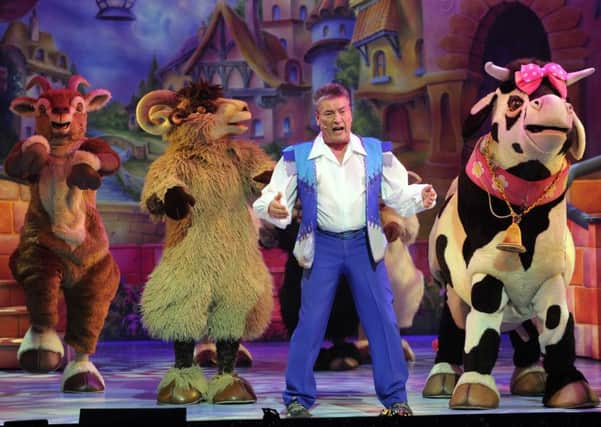 Billy Pearce as Jack in 'Jack and the Beanstalk' at Bradford Alhambra.
 PIC: Bruce Rollinson