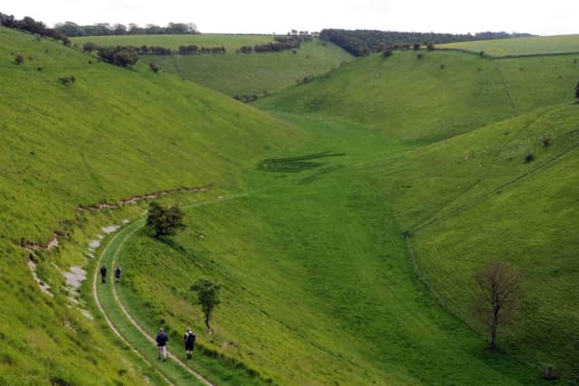 The Yorkshire Wolds boasts some spectacular scenery.