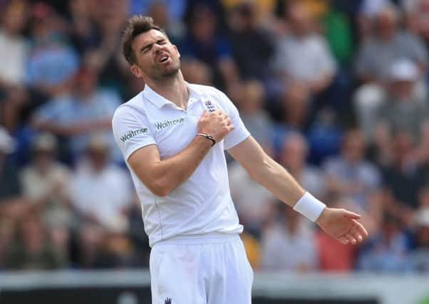 James Anderson has undergone tests to get to the cause of a calf injury that is troubling him (Picture: Nick Potts/PA).
