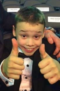 Bailey Matthews at Sports Personality of the Year 2015