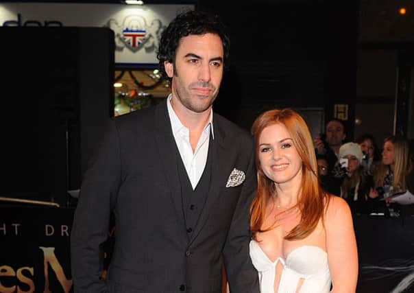 Sacha Baron Cohen and his wife Isla Fisher, who have donated more than £670,000 to charity, it has been reported.