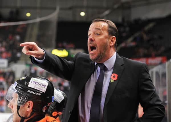 CONFUSED:  Sheffield Steelers' head coach Paul Thompson. Picture: Dean Woolley.