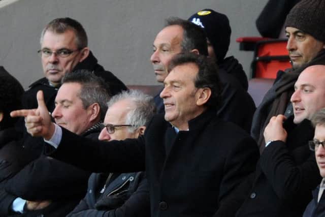Massimo Cellino in the stands at The Valley recently. (Picture: Tony Johnson)