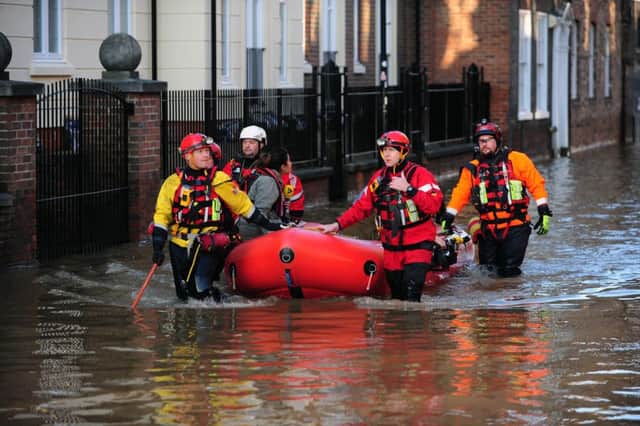 Flooding in York.