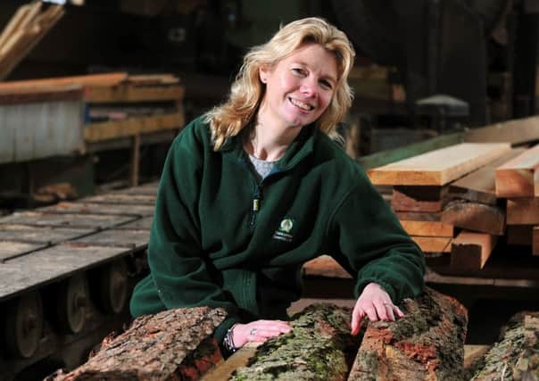 Emma Woods, owner of Duncombe Sawmill Ltd in Helmsley has been made an MBE for services to rural business and skills in North Yorkshire.  Pic: Tony Johnson