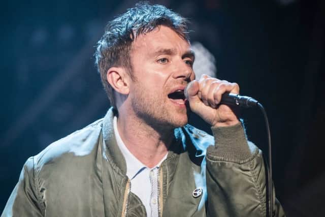 Singer 
Damon Albarn of Blur who has received an OBE in the 2016 New Year's Honours List. (Picture: David Jensen/PA Wire)