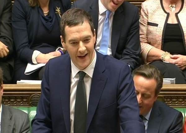 The Chancellor of the Exchequer, George Osborne.  Photo : PA Wire