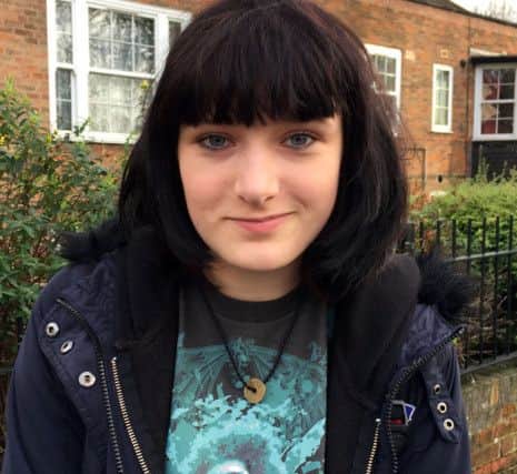 Azia Carlyle, 17, from York, who met Jeremy Corbyn in the flood-hit city and told him her friend wanted to marry him. He replied: "Marry me? I'm already spoken for. I'm really sorry." (Picture: Tom Wilkinson/PA Wire)