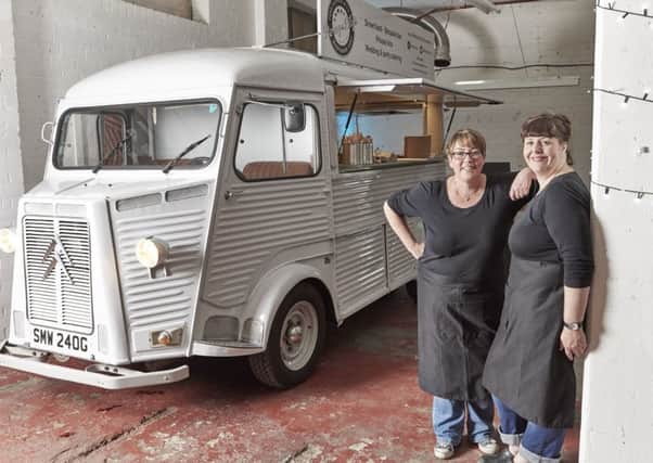 Trudi Colman and Justine Twigge worked in education before launching their own street food business, Percy and Lilys named after their grandparents.
