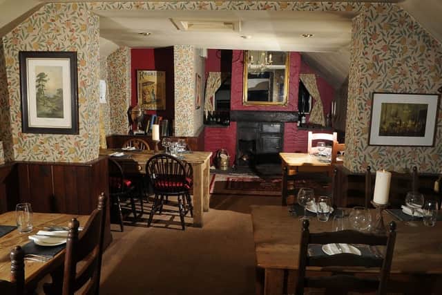 The Hare Inn at Scawton, Thirsk. Pictured the interior of one of the restaurant areas. Picture by Gerard Binks.