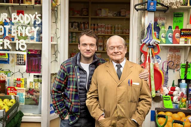 David Jason in the revival of Open All Hours