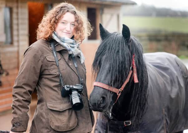 Emma Drabble with a fell pony called Jack.