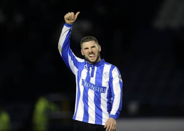 Thumbs up from two goal Gary Hooper (Picture: Steve Ellis)