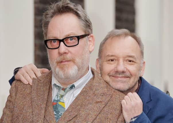 Vic Reeves and Bob Mortimer at a photocall prior to the start of their forthcoming UK tour
