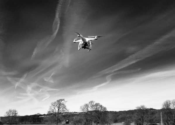 Leeds firm Adept has invested in a new photography drone to record progress during construction projects