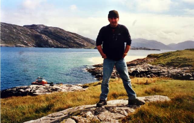 Andrew Strangeway travelled around all 162 Scottish islands, and now has a whisky named in his honour. Picture: Ross Parry Agency