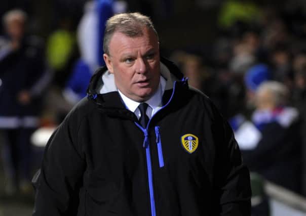 Steve Evans at 
Ipswich Town on Tuesday night. (Picture: Bruce Rollinson)