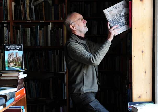 Owner Roy Brook at one of Leedss last remaining independent book stores The Bookshop Kirkstall which is due to close in May. Picture: Jonathan Gawthorpe.