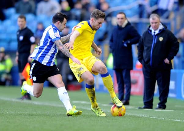 Charlie Taylor will be sad to see Sam Byram leave Leeds. (Picture by Simon Hulme)