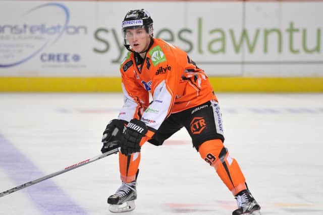 Ryan Hayes grabbed a goal and an assist for Sheffield Steelers against Nottingham Panthers on Saturday. Picture: Dean Woolley.