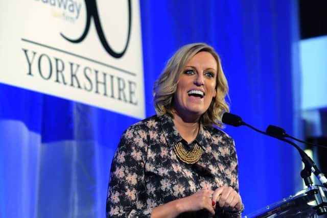 Yorkshire Fastest 50 Awards at Aspire in Leeds. BBC Breakfast Business reporter Steph McGovern.
20th March 2015.