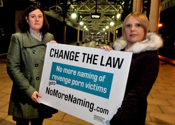 Julia Mulligan and Keeley Richards-Shaw with the petition that they are taking to London seen on York station.Pic : Nigel Holland
